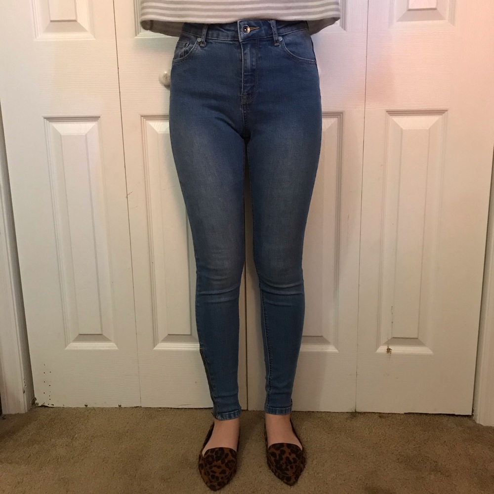 🌟4 for $20 ROXY skinny jeans w/ side zips